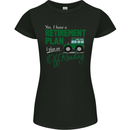 Retirement Plan Off Roading 4X4 Road Funny Womens Petite Cut T-Shirt Black