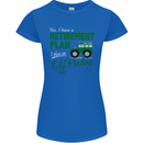 Retirement Plan Off Roading 4X4 Road Funny Womens Petite Cut T-Shirt Royal Blue