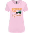 Retirement Plan Off Roading 4X4 Road Funny Womens Wider Cut T-Shirt Light Pink