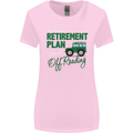Retirement Plan Off Roading 4X4 Road Funny Womens Wider Cut T-Shirt Light Pink