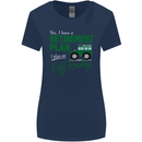 Retirement Plan Off Roading 4X4 Road Funny Womens Wider Cut T-Shirt Navy Blue