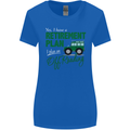 Retirement Plan Off Roading 4X4 Road Funny Womens Wider Cut T-Shirt Royal Blue