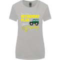 Retirement Plan Off Roading 4X4 Road Funny Womens Wider Cut T-Shirt Sports Grey