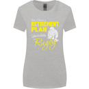 Retirement Plan Playing Rugby Player Funny Womens Wider Cut T-Shirt Sports Grey