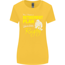 Retirement Plan Playing Rugby Player Funny Womens Wider Cut T-Shirt Yellow