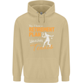Retirement Plan Playing Tennis Player Funny Mens 80% Cotton Hoodie Sand