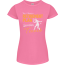 Retirement Plan Playing Tennis Player Funny Womens Petite Cut T-Shirt Azalea