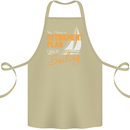 Retirement Plan Sailing Sailor Boat Funny Cotton Apron 100% Organic Khaki