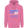 Retirement Plan Sailing Sailor Boat Funny Mens 80% Cotton Hoodie Azelea