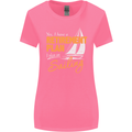 Retirement Plan Sailing Sailor Boat Funny Womens Wider Cut T-Shirt Azalea