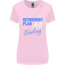 Retirement Plan Sailing Sailor Boat Funny Womens Wider Cut T-Shirt Light Pink