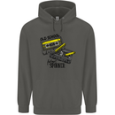 Retro 80s Music Cassette Old School Spinner Childrens Kids Hoodie Storm Grey