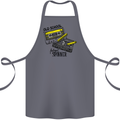 Retro 80s Music Cassette Old School Spinner Cotton Apron 100% Organic Steel