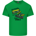 Retro 80s Music Cassette Old School Spinner Kids T-Shirt Childrens Irish Green