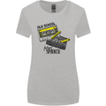 Retro 80s Music Cassette Old School Spinner Womens Wider Cut T-Shirt Sports Grey
