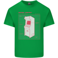 Retro Arcade Game Cabinet Gaming Gamer Kids T-Shirt Childrens Irish Green