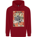 Retro Cinema Movie Night Films & TV Childrens Kids Hoodie Red