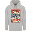Retro Cinema Movie Night Films & TV Childrens Kids Hoodie Sports Grey
