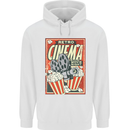 Retro Cinema Movie Night Films & TV Childrens Kids Hoodie White