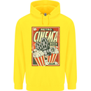 Retro Cinema Movie Night Films & TV Childrens Kids Hoodie Yellow