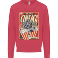 Retro Cinema Movie Night Films & TV Mens Sweatshirt Jumper Heliconia