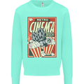 Retro Cinema Movie Night Films & TV Mens Sweatshirt Jumper Peppermint