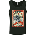 Retro Cinema Movie Night Films & TV Mens Vest Tank Top Black