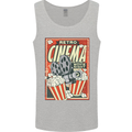 Retro Cinema Movie Night Films & TV Mens Vest Tank Top Sports Grey