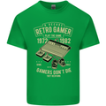 Retro Gamer Funny Gaming Kids T-Shirt Childrens Irish Green