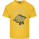 Retro Gamer Funny Gaming Kids T-Shirt Childrens Yellow