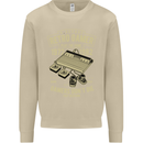 Retro Gamer Funny Gaming Mens Sweatshirt Jumper Sand