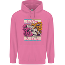 Retro Space Video Game Arcade Alien Mens 80% Cotton Hoodie Azelea