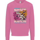 Retro Space Video Game Arcade Alien Mens Sweatshirt Jumper Azalea