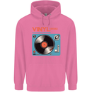Retro Vinyl Records Turntable DJ Music Mens 80% Cotton Hoodie Azelea