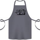 Rhino Ecology Rhinoceroses Cotton Apron 100% Organic Steel