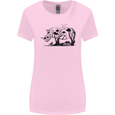 Rhino Ecology Rhinoceroses Womens Wider Cut T-Shirt Light Pink