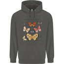 Rhopalocera Butterfies Butterfly Childrens Kids Hoodie Storm Grey