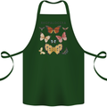 Rhopalocera Butterfies Butterfly Cotton Apron 100% Organic Forest Green