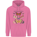 Rhopalocera Butterfies Butterfly Mens 80% Cotton Hoodie Azelea
