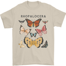 Rhopalocera Butterfies Butterfly Mens T-Shirt Cotton Gildan Sand