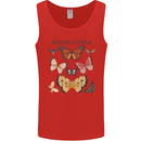 Rhopalocera Butterfies Butterfly Mens Vest Tank Top Red