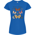 Rhopalocera Butterfies Butterfly Womens Petite Cut T-Shirt Royal Blue