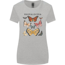 Rhopalocera Butterfies Butterfly Womens Wider Cut T-Shirt Sports Grey