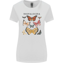 Rhopalocera Butterfies Butterfly Womens Wider Cut T-Shirt White