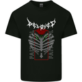 Rib Cage Beloved Gothic Heavy Metal Biker Kids T-Shirt Childrens Black