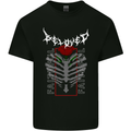 Rib Cage Beloved Gothic Heavy Metal Biker Mens Cotton T-Shirt Tee Top Black