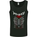 Rib Cage Beloved Gothic Heavy Metal Biker Mens Vest Tank Top Black