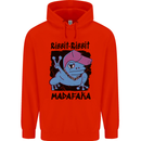 Ribbit Madafaka Funny Gangsta Frog Childrens Kids Hoodie Bright Red
