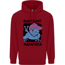 Ribbit Madafaka Funny Gangsta Frog Childrens Kids Hoodie Red