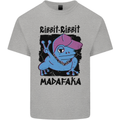 Ribbit Madafaka Funny Gangsta Frog Kids T-Shirt Childrens Sports Grey